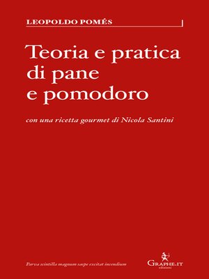 cover image of Teoria e pratica di pane e pomodoro